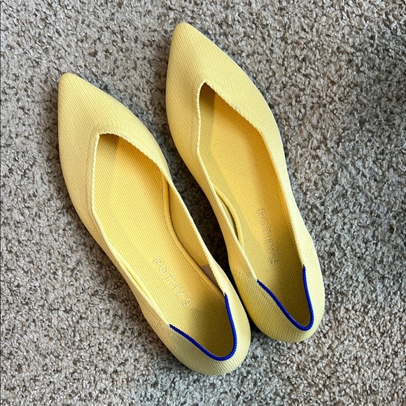Rothy's Shoes - Rothy's Yellow Flats